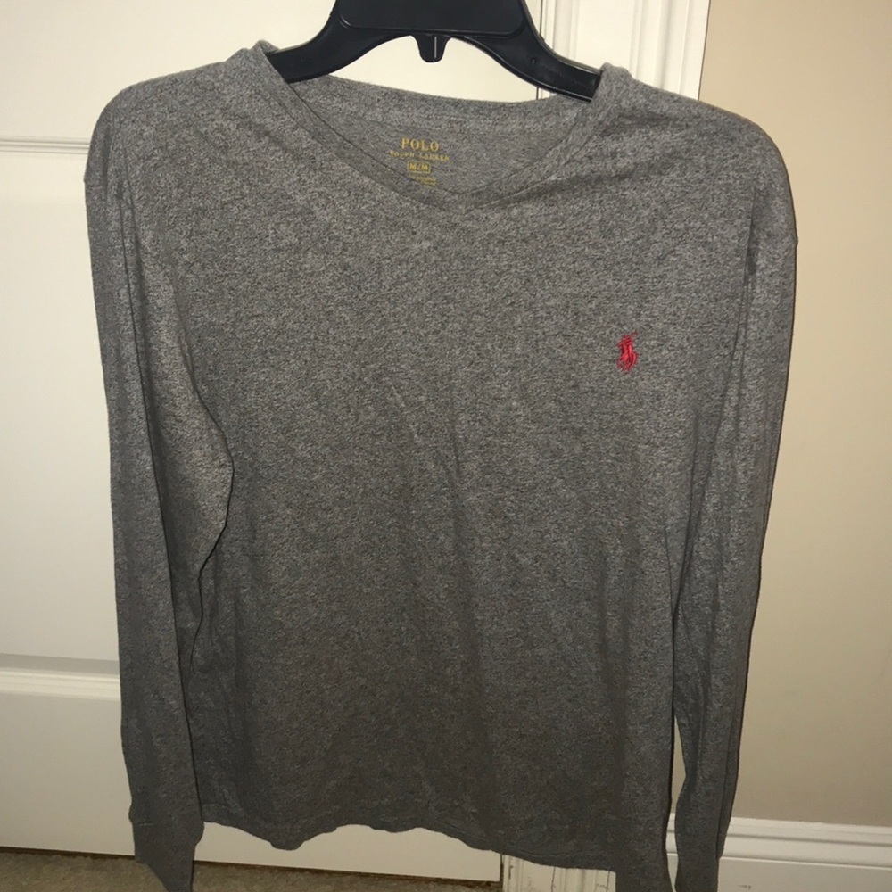 Ralph Lauren long sleeve v neck shirt